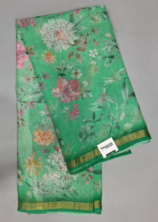 Green Kota Saree