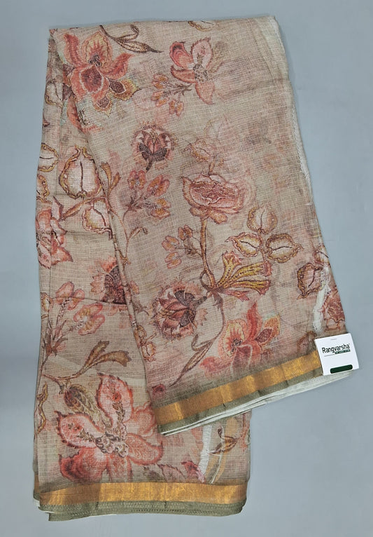 Sand Brown Kota Saree 