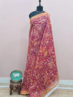 Rani Pink Cotton Kota Saree 