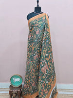 Green Cotton Kota Saree