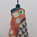 Orange Cotton Kota Saree 1