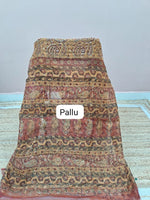Golden Yellow Cotton Kota Saree Pallu