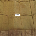  White Chanderi Saree blouse
