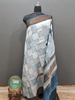 Lightweight White Chanderi Saree