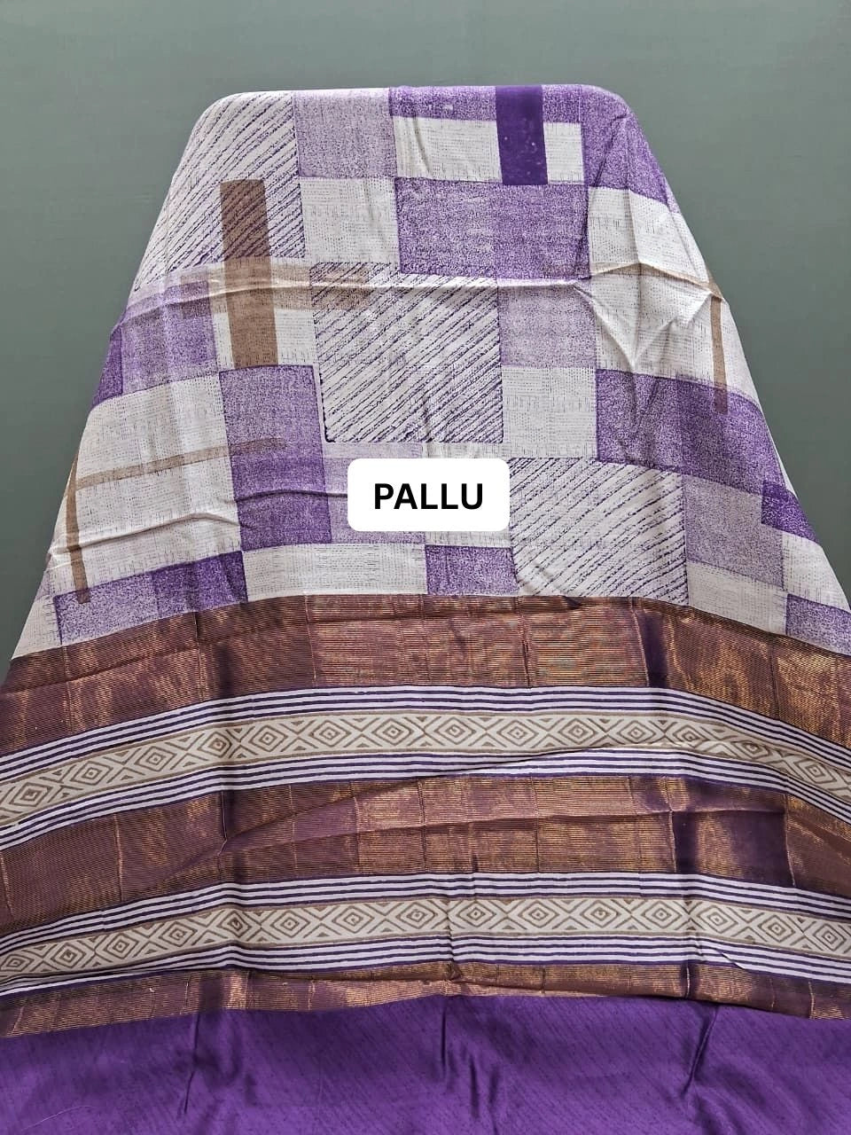 Elegant White Chanderi Saree