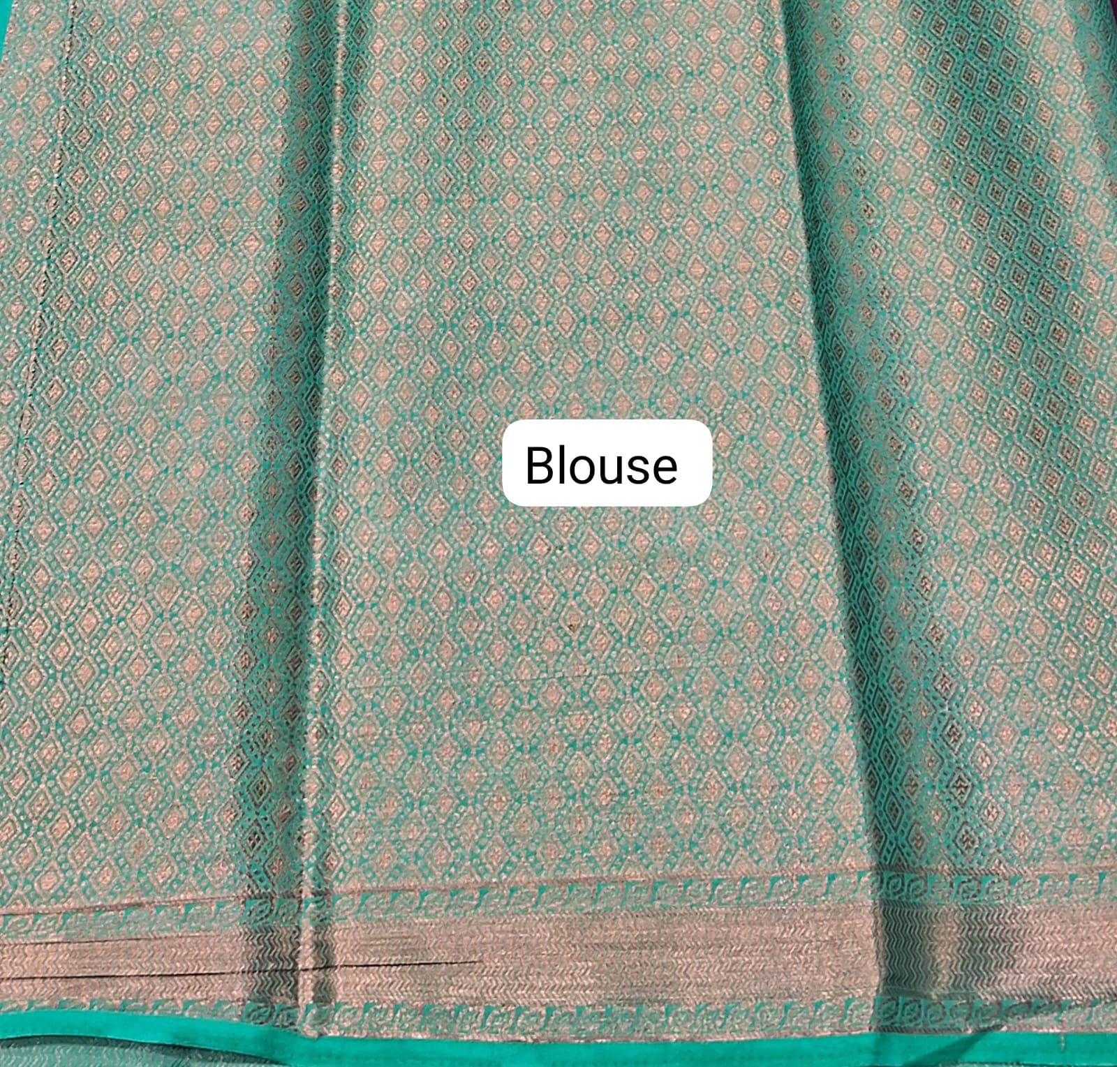 Wine Plain Crepe Silk Saree blouse