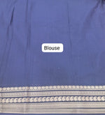 Dark Wine Mysore Crepe Semi Silk Saree  blouse