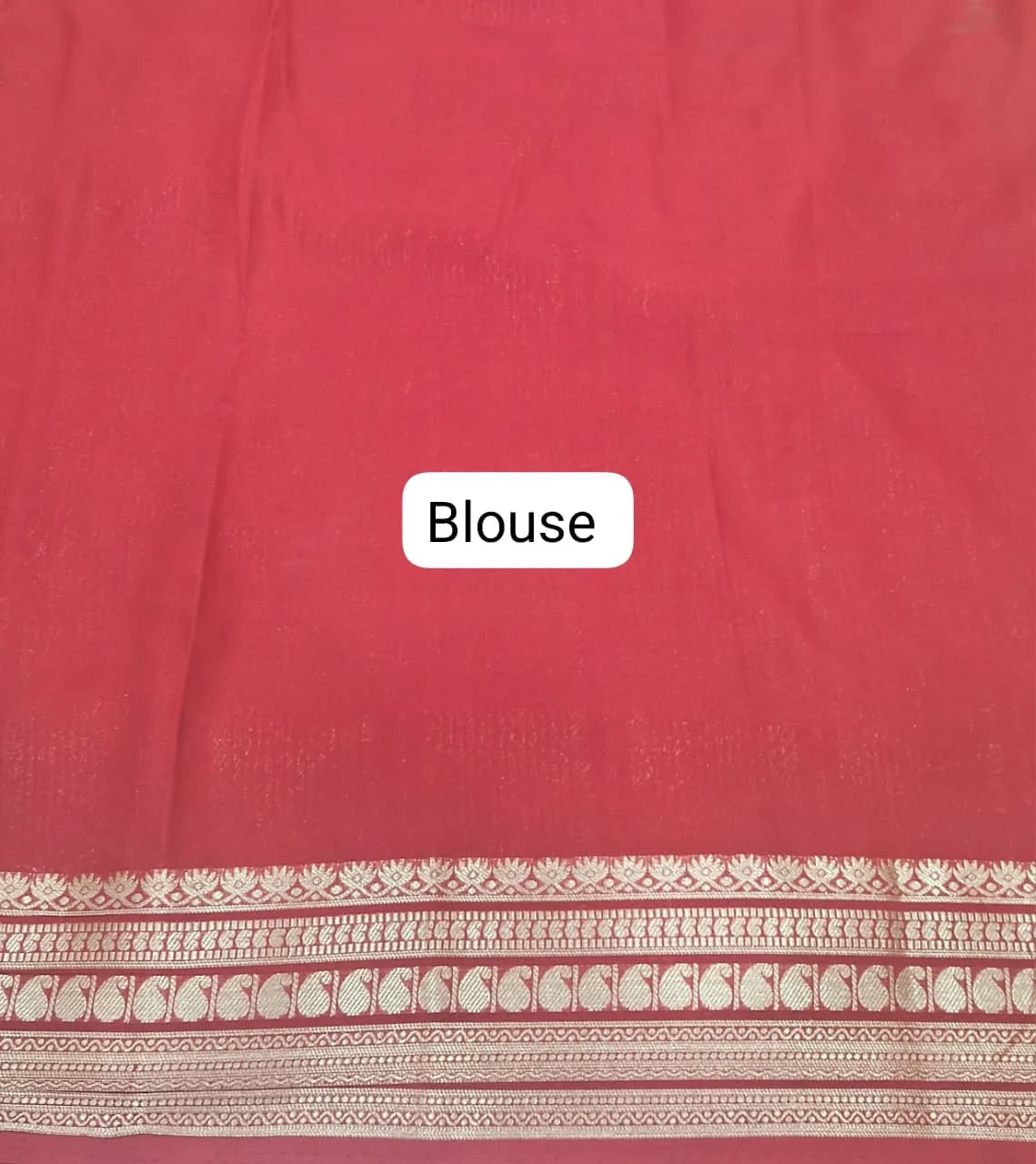Mango Yellow Mysore Crepe Semi Silk Saree Blouse