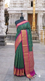 Green Chettinad Silk Cotton Saree