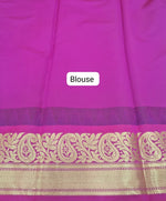 Brown Chettinad Silk Cotton Saree Blouse