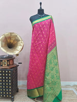 Rani Pink Chettinad Silk Cotton Saree 