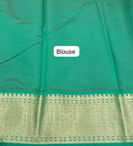 Rani Pink Chettinad Silk Cotton Saree Blouse
