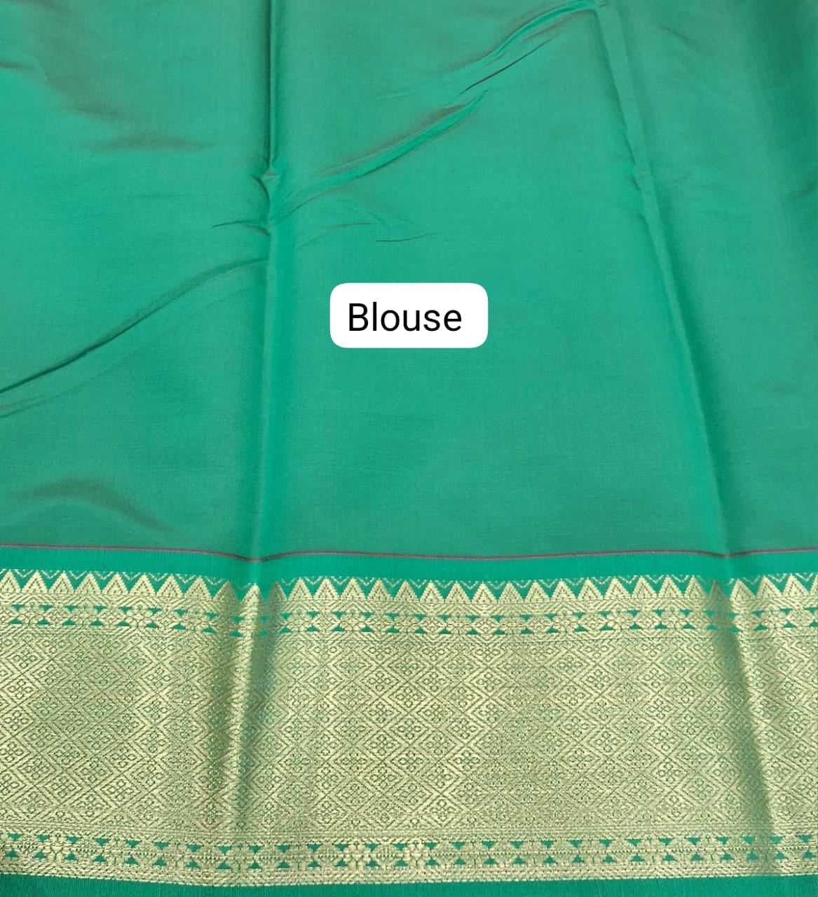 Rani Pink Chettinad Silk Cotton Saree Blouse