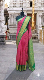 Rani Pink Chettinad Silk Cotton Saree 