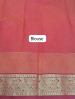 Parrot Green Chettinad Silk Cotton Saree Blouse
