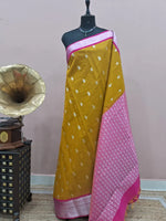 Olive Green Chettinad Silk Cotton Saree