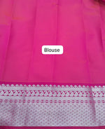 Leaf Green Chettinad Silk Cotton Saree Blouse