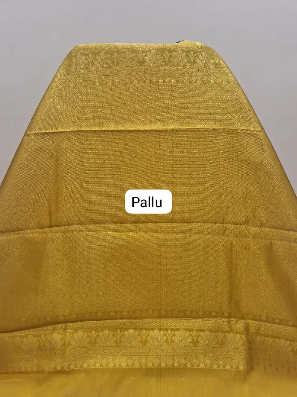 Navy Blue Chettinad Silk Cotton Saree Pallu