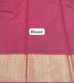 Green Chettinad Silk Cotton Saree Blouse