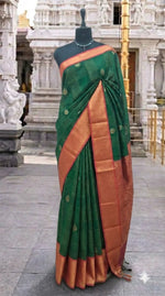 Green Chettinad Silk Cotton Saree