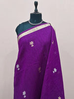 Royal Purple Chandheri Saree 1