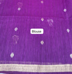Royal Purple Chandheri Saree Blouse