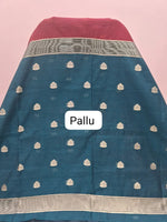 Brick Red Chandheri Saree Pallu
