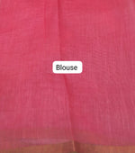 White Chandheri Saree Blouse