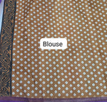 Purple Chanderi Saree Blouse