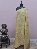 Light Green Linen Saree 