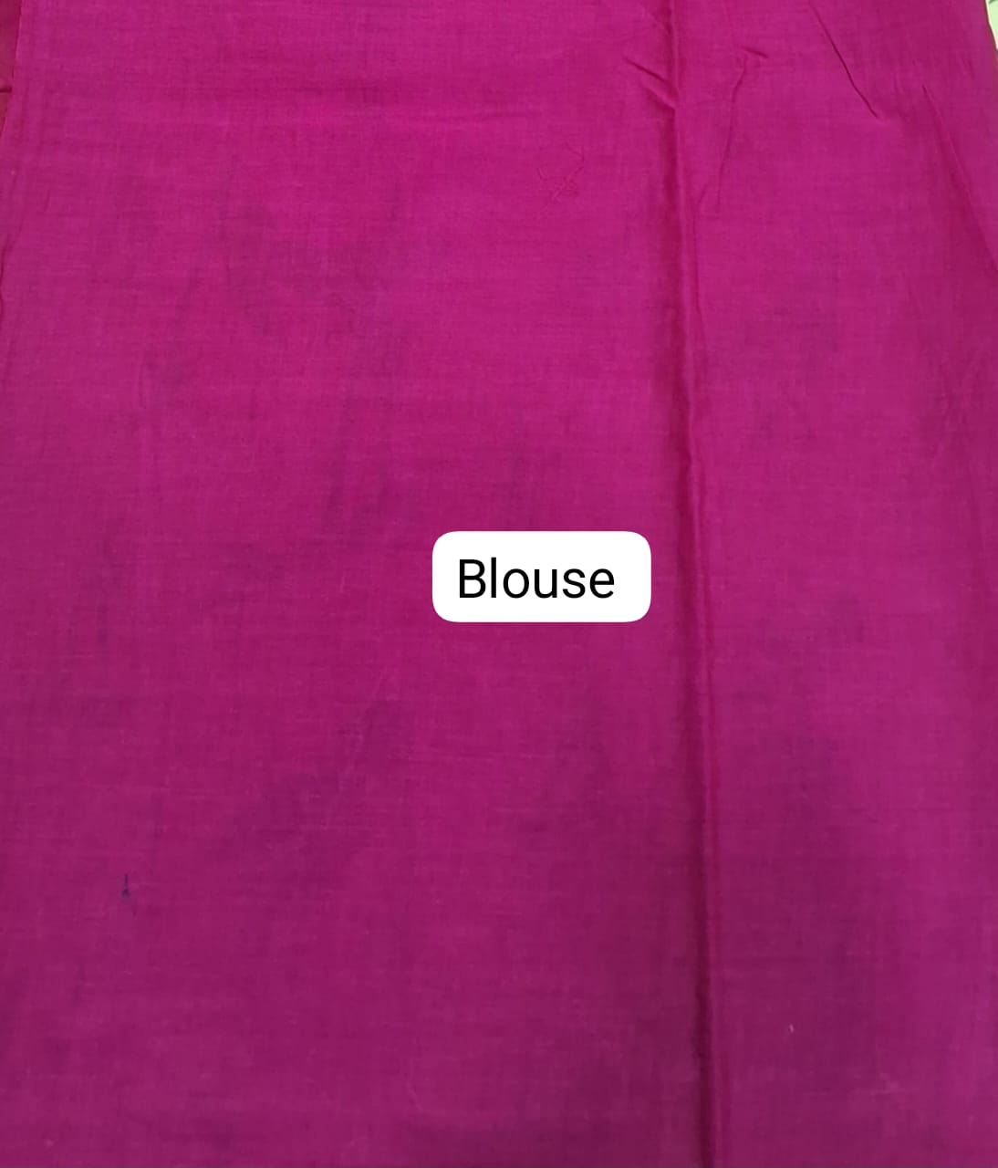 Pure White Mulmul cotton Saree blouse