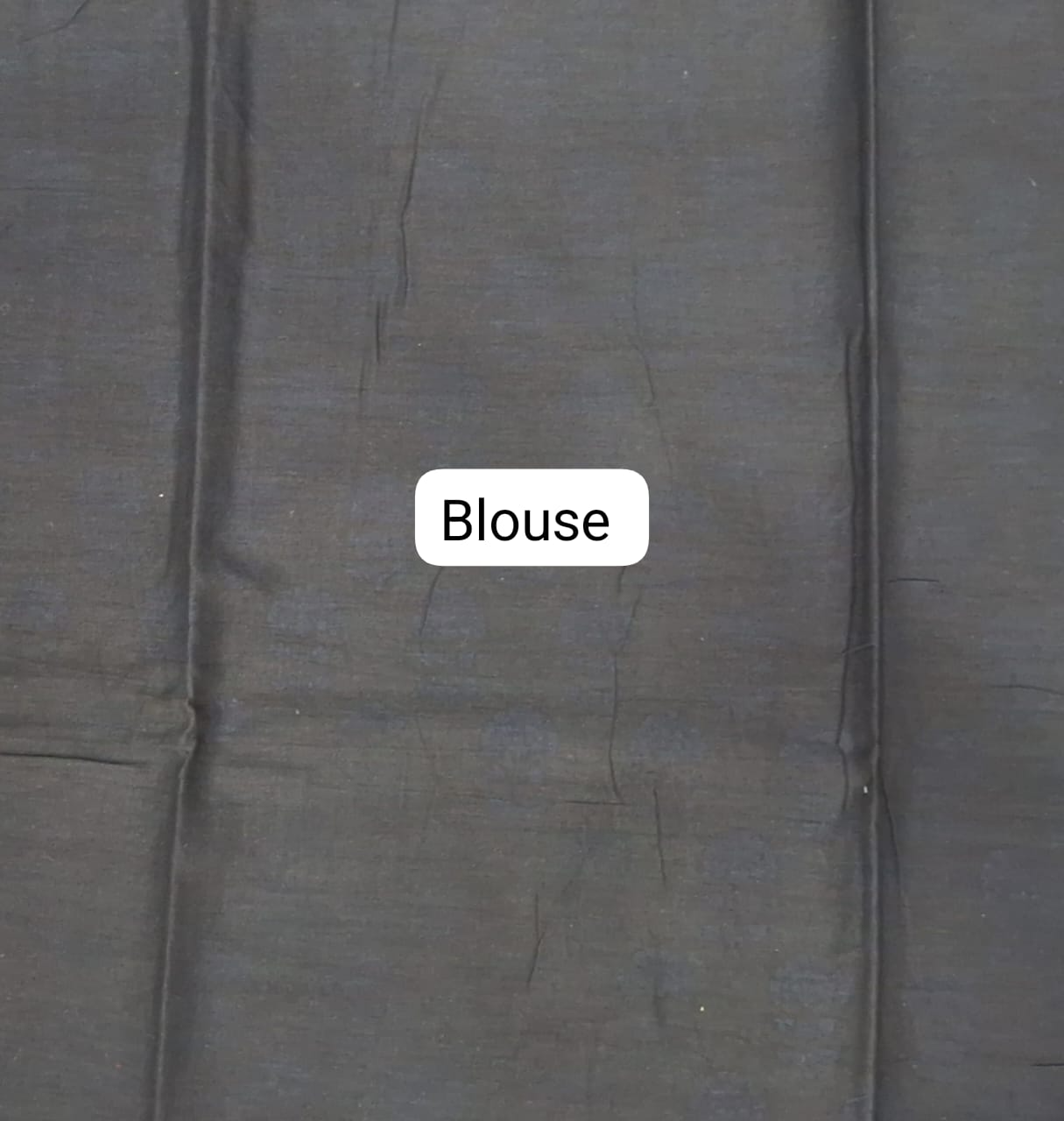 Elegant White, Black & Purple Printed Mulmul cotton blouse