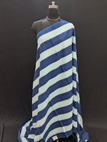 Light Blue Mulmul Cotton Saree