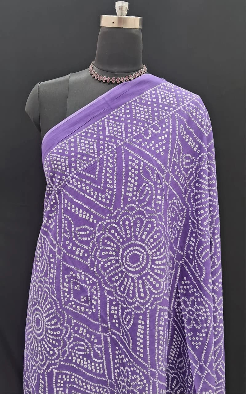 Lavender Bliss Mulmul Cotton