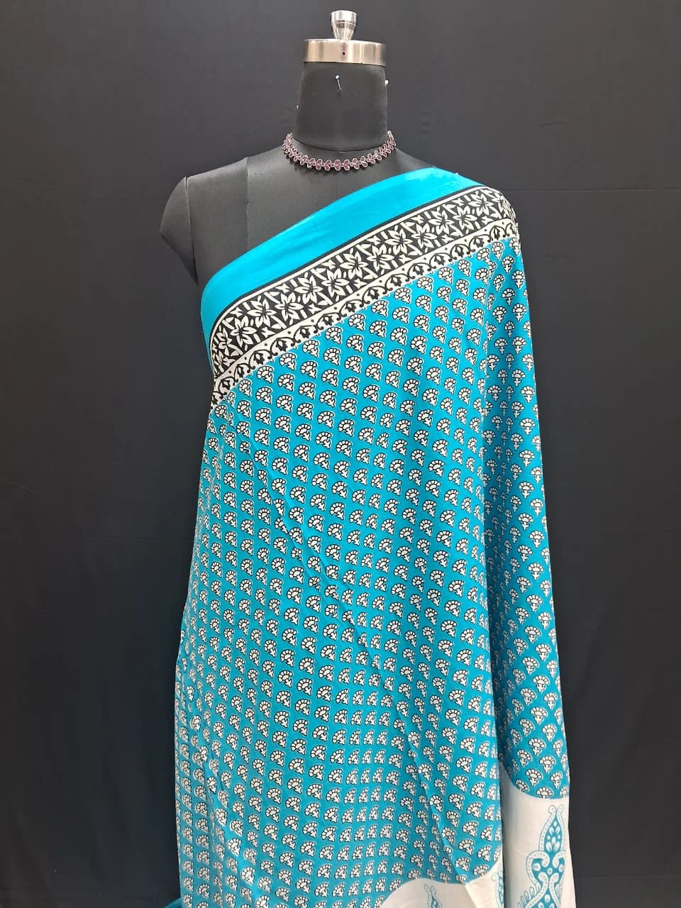 Cloud Blue mulmul cotton