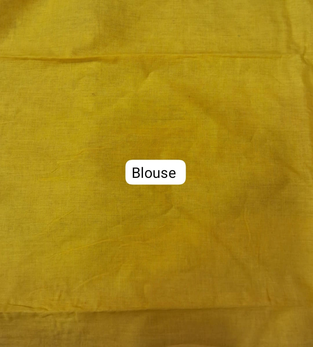 Tomato Red Mulmul Cotton SareeBlouse