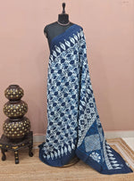 White Pure Mulmul Cotton Saree