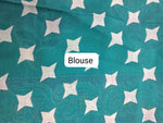 Light Pista Green Mulmul Cotton Saree Blouse