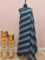 Black Mulmul Cotton Saree 
