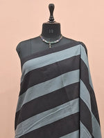 Black Mulmul Cotton Saree 1