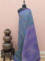Purple Mulmul Cotton Saree 