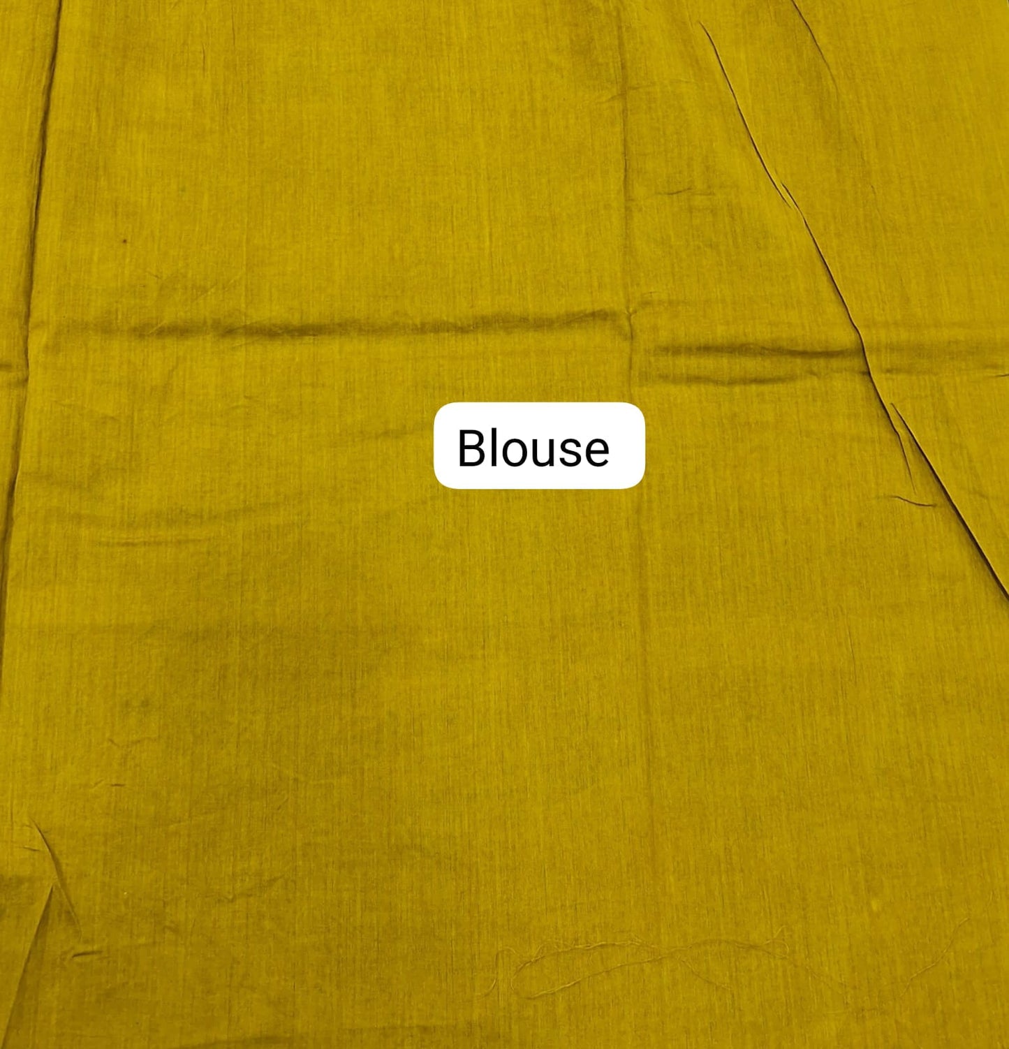 White Mulmul Cotton Saree Blouse