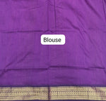 Charming Mustard yellow Kalyani Cotton Saree Blouse