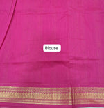 Baby Pink Kalyani Cotton Saree Blouse