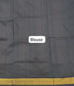 Premium Black Kalyani Cotton Saree blouse