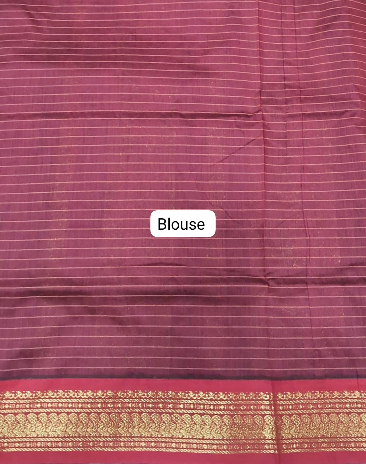Green Kalyani Cotton Saree Blouse