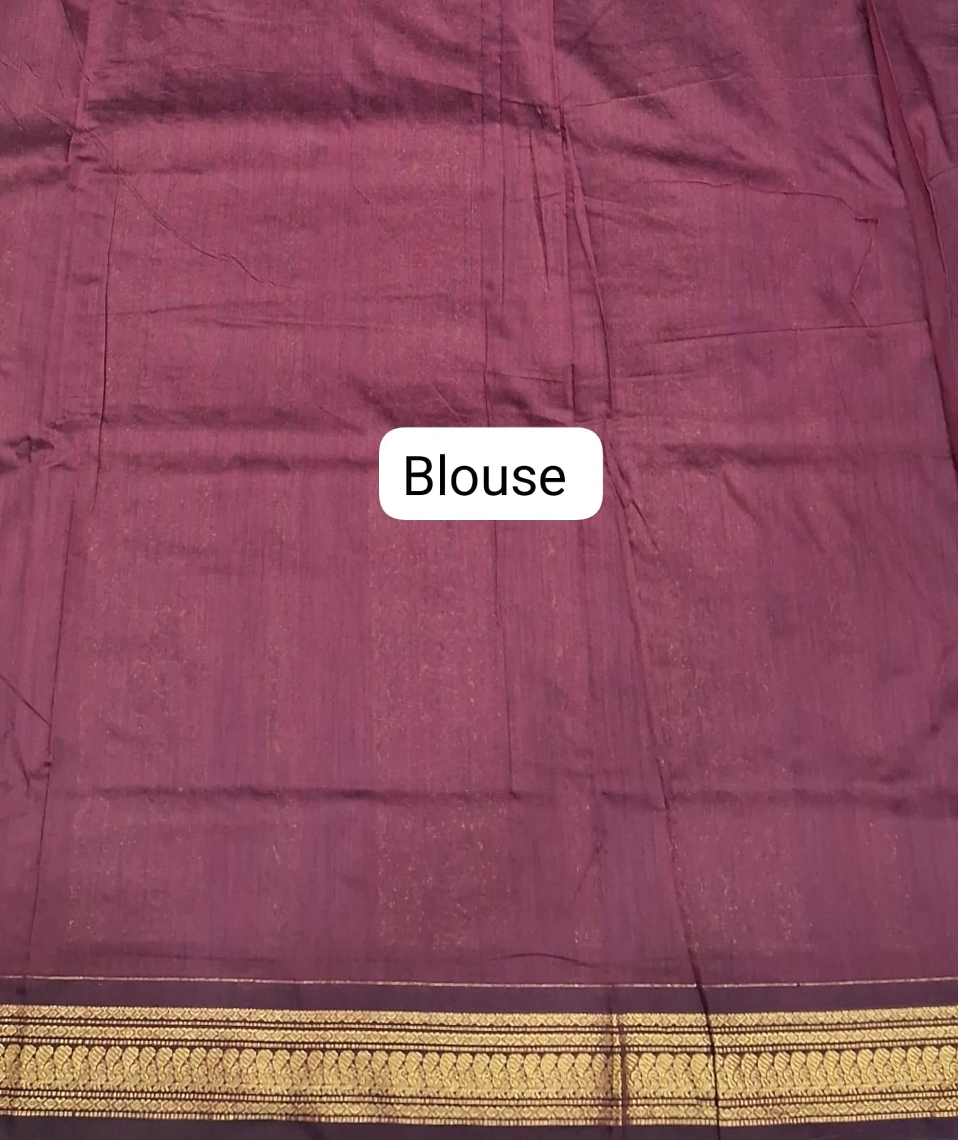 Lightweight Parrot Green Kalyani Cotton Saree blouse