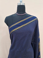 Dark Blue Kalyani Cottton Saree 1