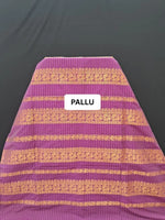 Parrot Green Kalyani Cotton Saree pallu