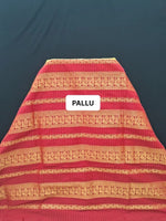 Mango Yellow Kalyani Cotton Saree pallu